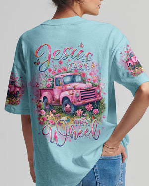 Jesus Take The Wheel Women's All Over Print Shirt - Yhlt2407243