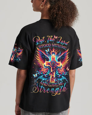 But The Lord Stood With Me Women's All Over Print Shirt - Yhlt2501244