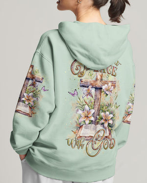 I Am At Peace With God Women's All Over Print Shirt - Yhlt2502254