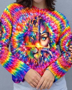 Warrior Of Christ Colorful Swirl Women's All Over Print Shirt - Yhlt2502262