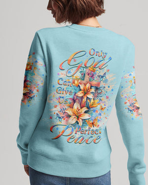 Only God Can Give Us Perfect Peace Women's All Over Print Shirt - Yhlt2602241