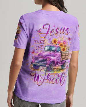 Jesus Take The Wheel Women's All Over Print Shirt - Yhlt2604242