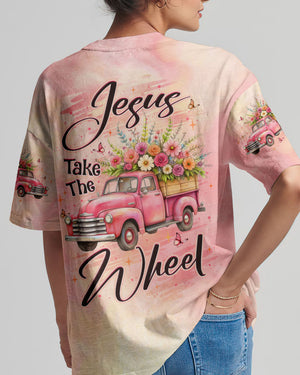 Jesus Take The Wheel Women's All Over Print Shirt - Yhlt2612251