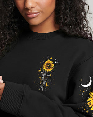 With God All Things Are Possible Sunflower Women's All Over Print Shirt - Yhlt3008243