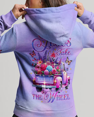 Jesus Take The Wheel Women's All Over Print Shirt - Yhlt3012244