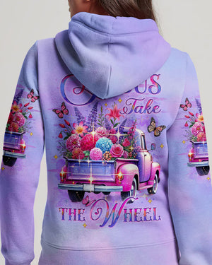Jesus Take The Wheel Women's All Over Print Shirt - Yhlt3012244