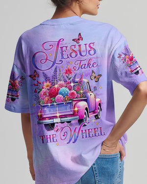 Jesus Take The Wheel Women's All Over Print Shirt - Yhlt3012244