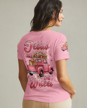 Jesus Take The Wheel Women's All Over Print Shirt - Yhlt3012253