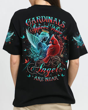 Cardinals Appear When Angels Are Near Women's All Over Print Shirt - Yhlt3103251