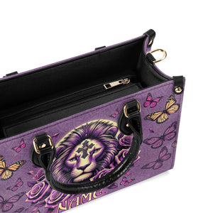 Lion Rose Leather Handbag - Tlno0411244