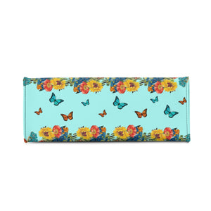 She Is Clothed In Strength And Dignity Butterfly Leather Handbag - Tltr2211244