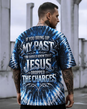 Jesus Dropped The Charges Lion Swirl Men's All Over Print Shirt - Tlno2702261