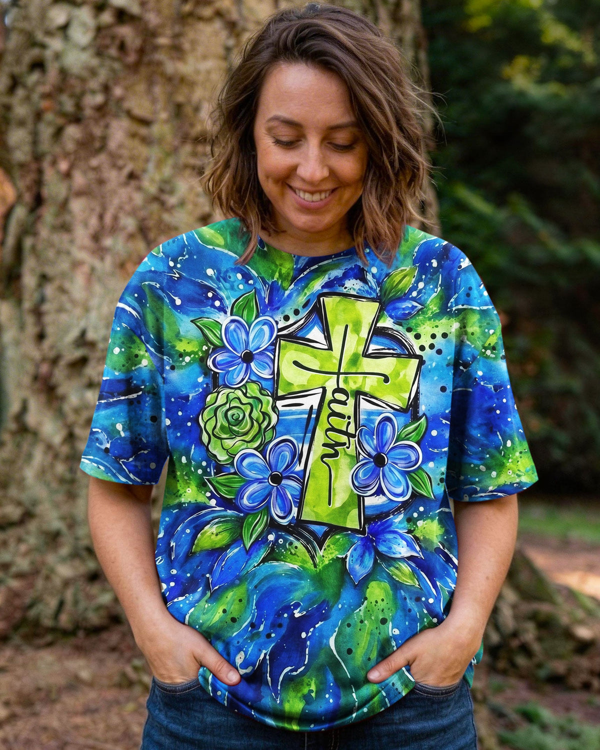 He Restores My Soul Women's All Over Print Shirt - Tlno2004261