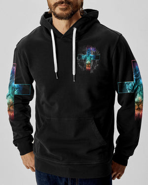 Jesus Born As A Baby Lion Cross Men's All Over Print Shirt - Tltm2406236