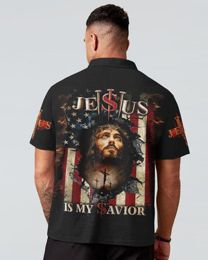 Jesus Is My Savior Crack Flag Men's All Over Print Shirt - Tltw260423