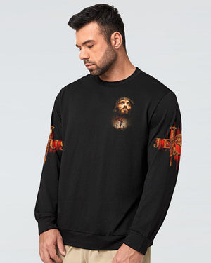 Jesus Is My Savior Crack Flag Men's All Over Print Shirt - Tltw260423
