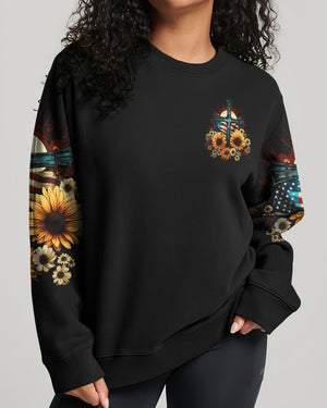 One Nation Under God Women's All Over Print Shirt - Ty2406231