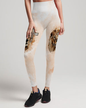 I Would Rather Stand With God Painting Lion Women's All Over Print Shirt - Tltm2406237