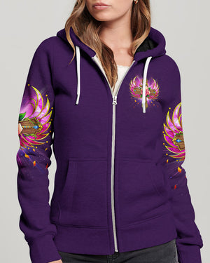 I Believe There Are Angels Among Us Cross Rose Wings Women's All Over Print Shirt - Tltr0307234