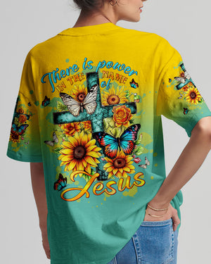 There Is Power In The Name Of Jesus Women's All Over Print Shirt - Tltw1207233