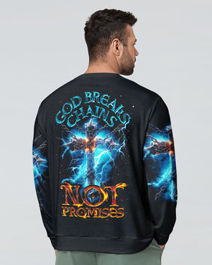 God Breaks Chains Not Promises Men's All Over Print Shirt - Ty0307233