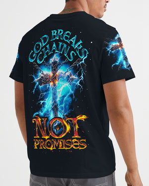 God Breaks Chains Not Promises Men's All Over Print Shirt - Ty0307233