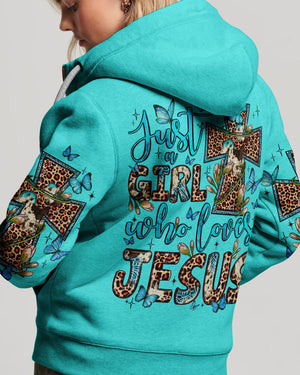 Just A Girl Who Loves Jesus Women's All Over Print Shirt - Ty2406231