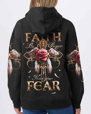 Let Your Faith Be Bigger Than Your Fear Women's All Over Print Shirt - Ty2606231