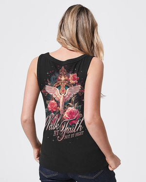 Walk By Faith Not By Sight Women's All Over Print Shirt - Ty2606233