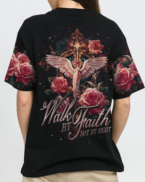 Walk By Faith Not By Sight Women's All Over Print Shirt - Ty2606233
