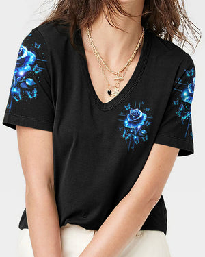 I Have God Rose Women's All Over Print Shirt - Ty2706232