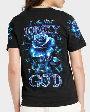 I Have God Rose Women's All Over Print Shirt - Ty2706232