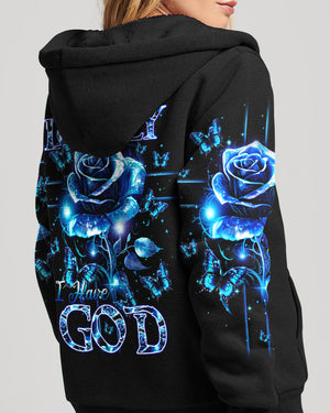 I Have God Rose Women's All Over Print Shirt - Ty2706232