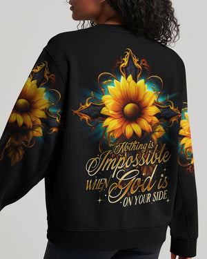 Nothing Is Impossible Women's All Over Print Shirt - Ty2707234