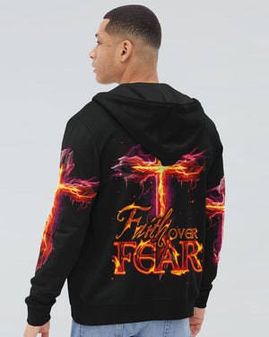 Faith Over Fear Men's All Over Print Shirt - Ty2906231