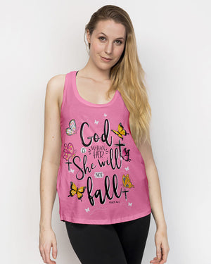 She Will Not Fall Women's All Over Print Shirt - Tytd0307232