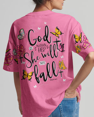 She Will Not Fall Women's All Over Print Shirt - Tytd0307232