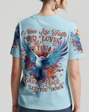 Never Lose Faith Women's All Over Print Shirt - Tytd2107237