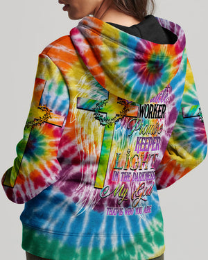 Promise Keeper Light In The Darkness Tie Dye Women's All Over Print Shirt - Tytd2606232