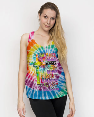 Promise Keeper Light In The Darkness Tie Dye Women's All Over Print Shirt - Tytd2606232