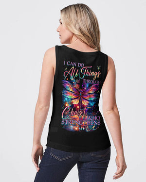 I Can Do All Things Dragonflies Women's All Over Print Shirt - Tytd2706232