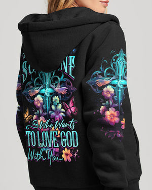 Love God With You Women's All Over Print Shirt - Tytd2806233