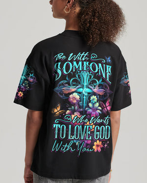 Love God With You Women's All Over Print Shirt - Tytd2806233