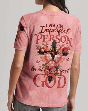 Loved By A Perfect God Women's All Over Print Shirt - Tytm0307231
