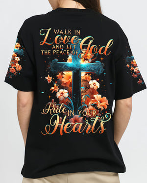 The Peace Of God Rule In Your Hearts Women's All Over Print Shirt - Tytm0307232