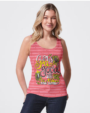 God Is Good All The Time Women's All Over Print Shirt - Tytm0307233