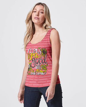God Is Good All The Time Women's All Over Print Shirt - Tytm0307233