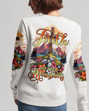 Faith Can Move Mountains Women's All Over Print Shirt - Tytm2606234