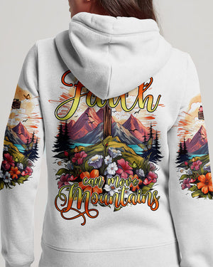 Faith Can Move Mountains Women's All Over Print Shirt - Tytm2606234