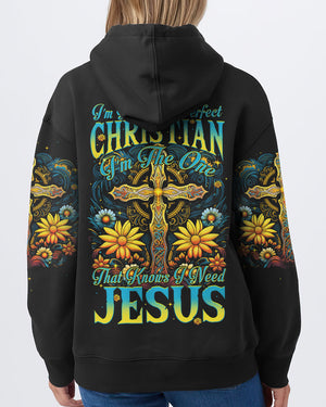 I'm Not That Perfect Christian Women's All Over Print Shirt - Tytm2706232